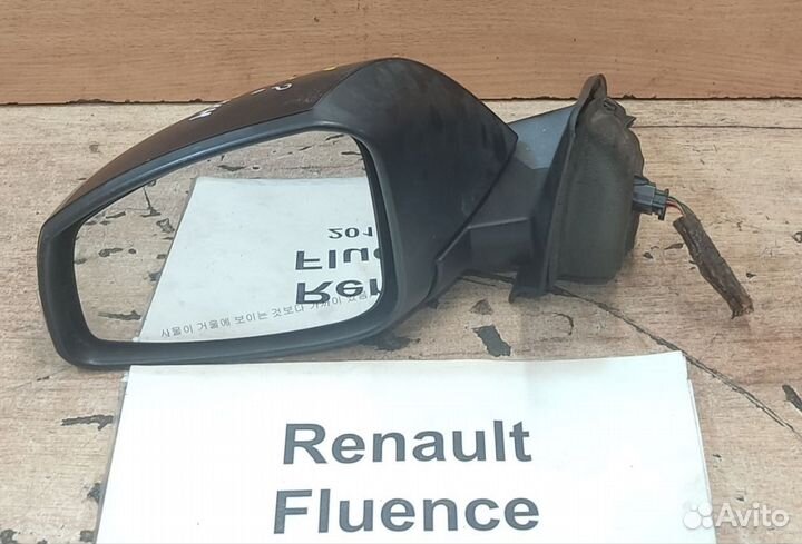 Зеркало Lh повторитель 10 пин Renault Fluence, 10г