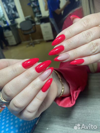 Маникюр с покрытием гель лак