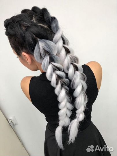 Косы с канекалоном