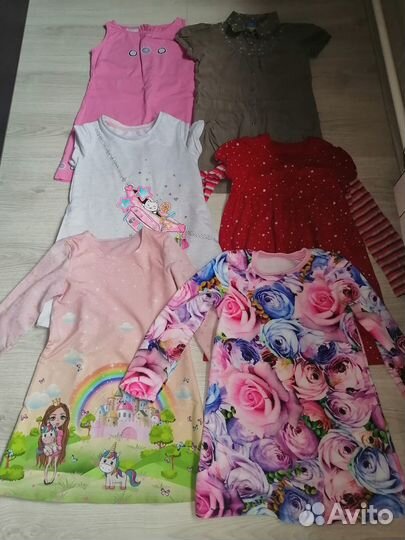 Вещи(27 шт) для девочки 5 лет(р.110-116)