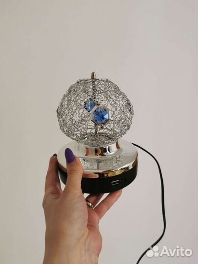 Диско шар с USB разъемом, пультом и флешкой