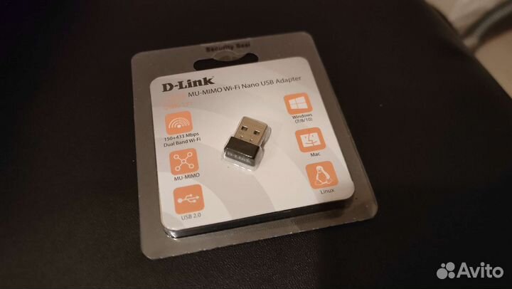 Wi-Fi адаптер D-Link DWA-171/RU/D1A