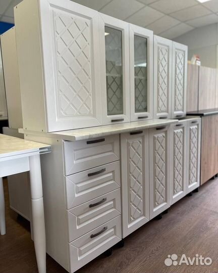 Кухня Агава Акация белая 1,6 метра