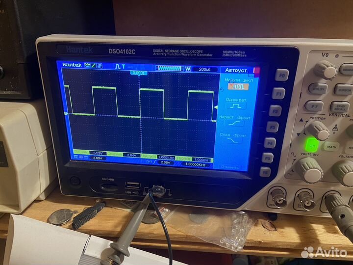 Осцилограф Hantek DSO4102C