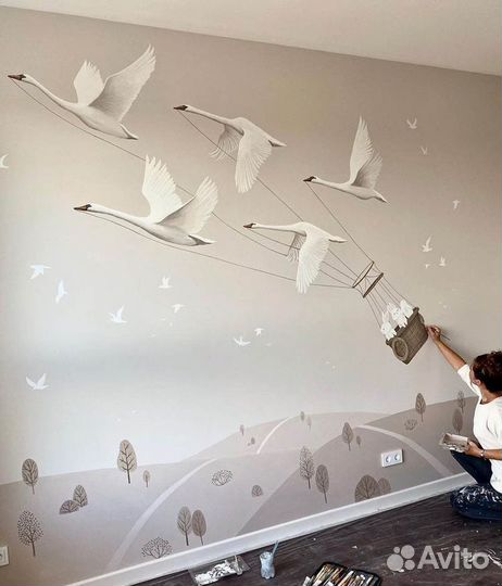 Роспись стен