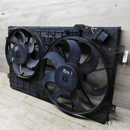 Вентилятор радиатора Volkswagen Passat B6 Skoda Oc