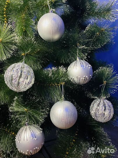 Елочные шары пластик