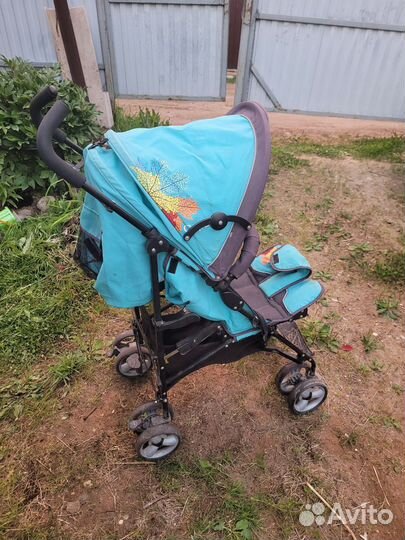 Прогулочная коляска трость бу