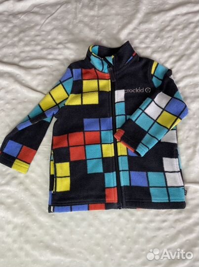 Толстовки флисовые Crockid, рост 92