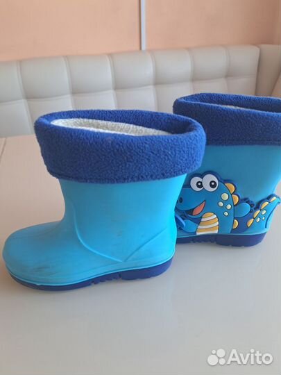 Резиновые сапоги для мальчика 24