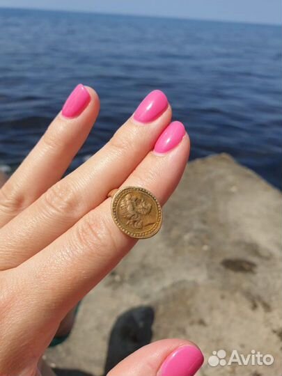 Кольцо древнегреческого царя Филиппа 2 Македонский