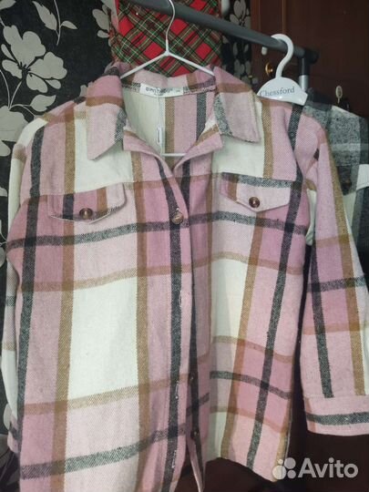 Теплая рубашка