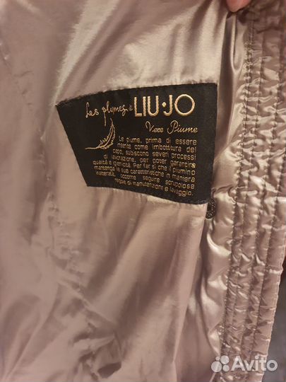 Liu jo пуховик длинный на тёплую зиму
