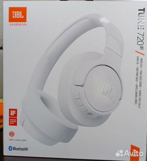 Bluetooth-гарнитура JBL Tune 720BT