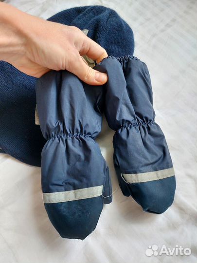 Шапка шлем зимний краги kerry