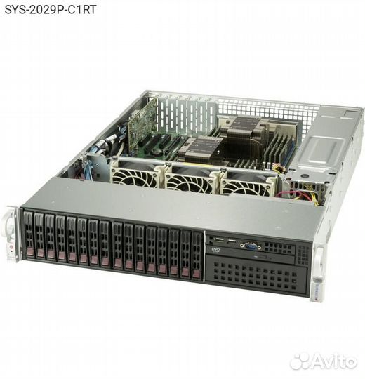 Серверная платформа Supermicro SuperServer 2029P-C
