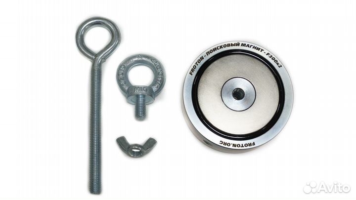 Магнит поисковый froton F300х2кг (двухсторонний)