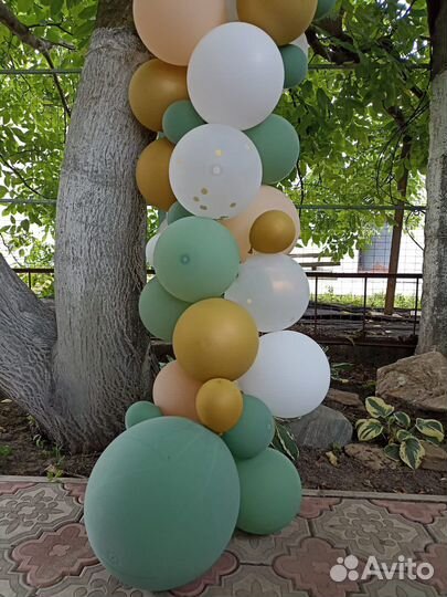 Арка из воздушных шаров