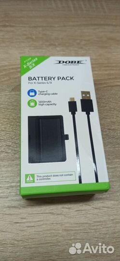 Аккумулятор для геймпада xbox Series S/X 1200Mah