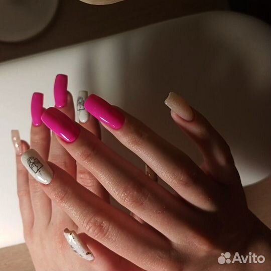 Маникюр с покрытием гель лак