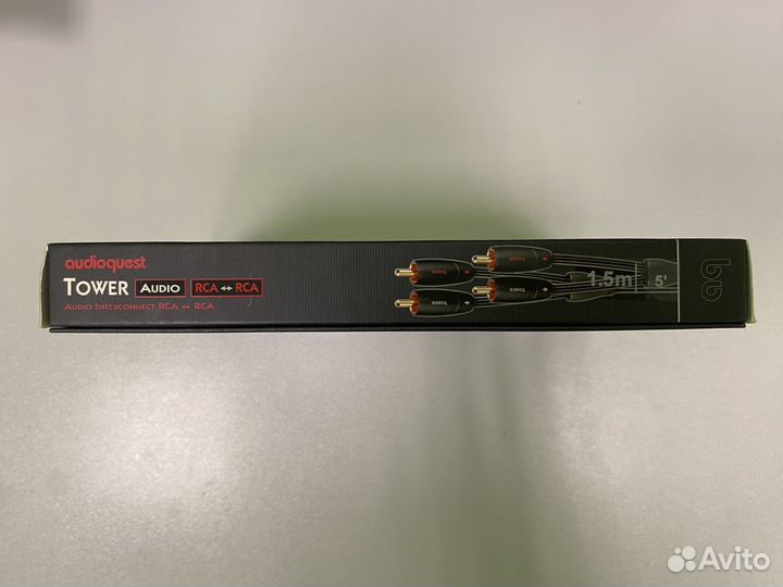 Акустический кабель AudioQuest Tower 2RCA-2RCA