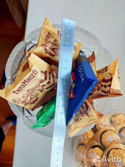 Салатник хрустальный 17см