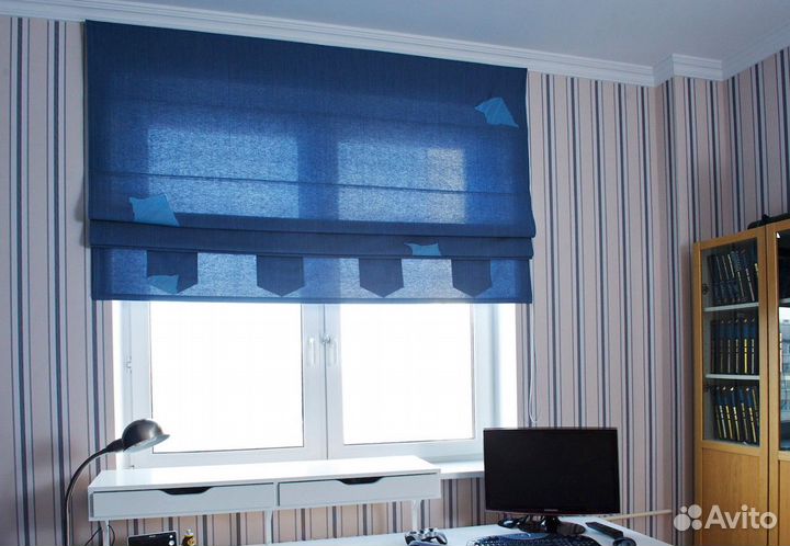 Римские шторы и жалюзи