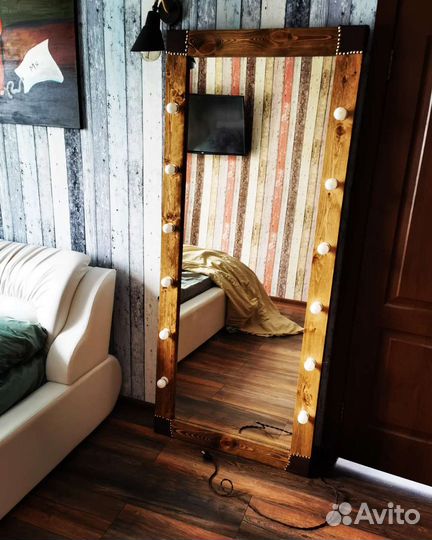 Зеркало гримерное в полный рост