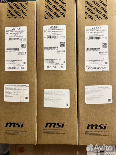 Игровой ноутбук msi katana