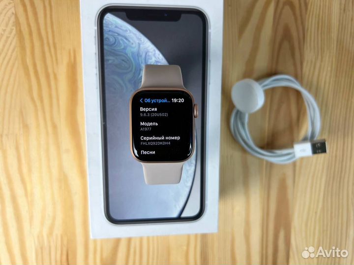 Часы apple watch 4 40 mm