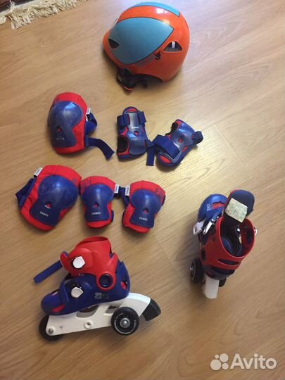 Ролики 26-27,защита,шлем