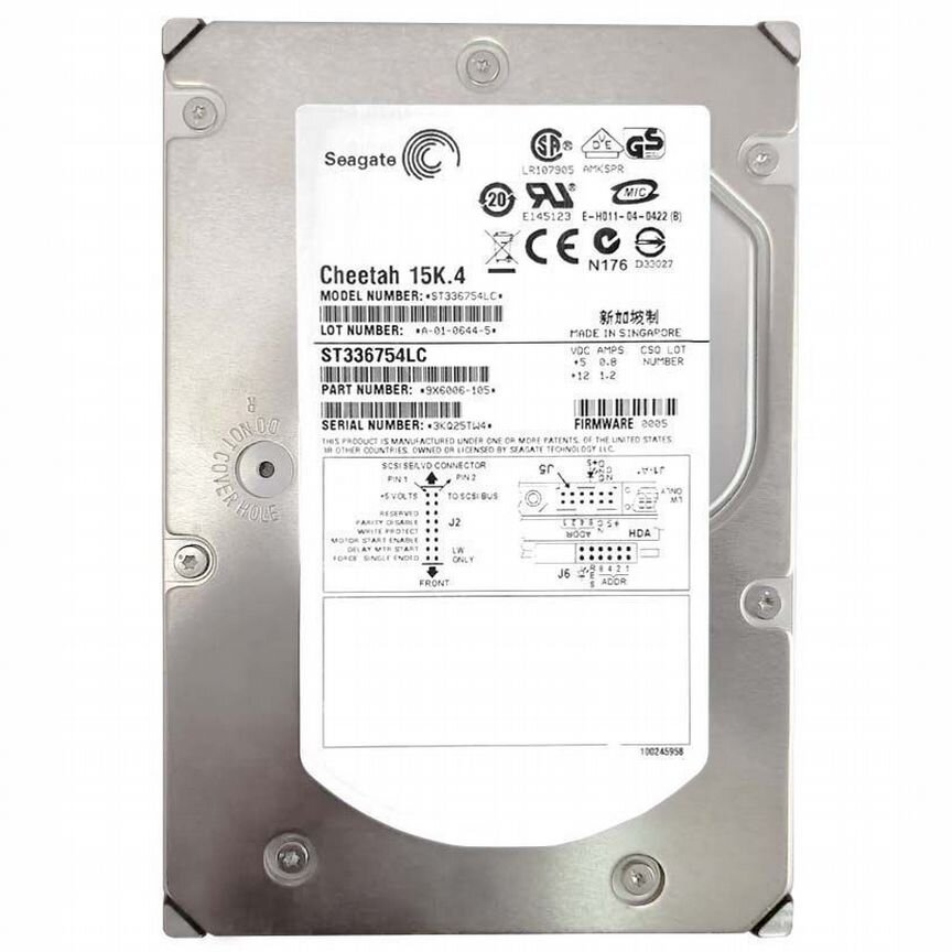 [ST336754LC] Жесткий Диск Seagate 36,7gb U320scsi St336754lc