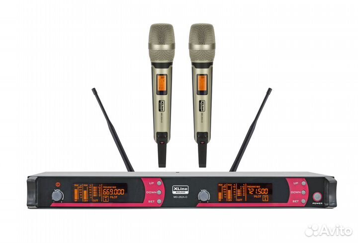 XLine MD-262A радиосистема двухканальная