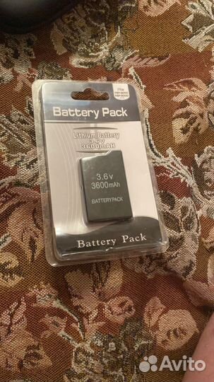 Акб для psp 2000, 3000 на 3600 m/aH