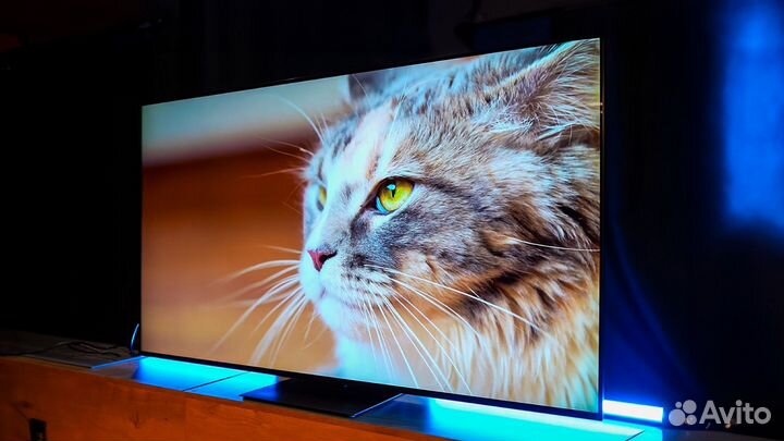 Телевизор SMART tv android.Mini-led