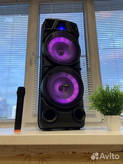 Мощная блютуз колонка 400Watt (Новая)