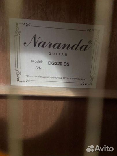Акустическая гитара Naranda