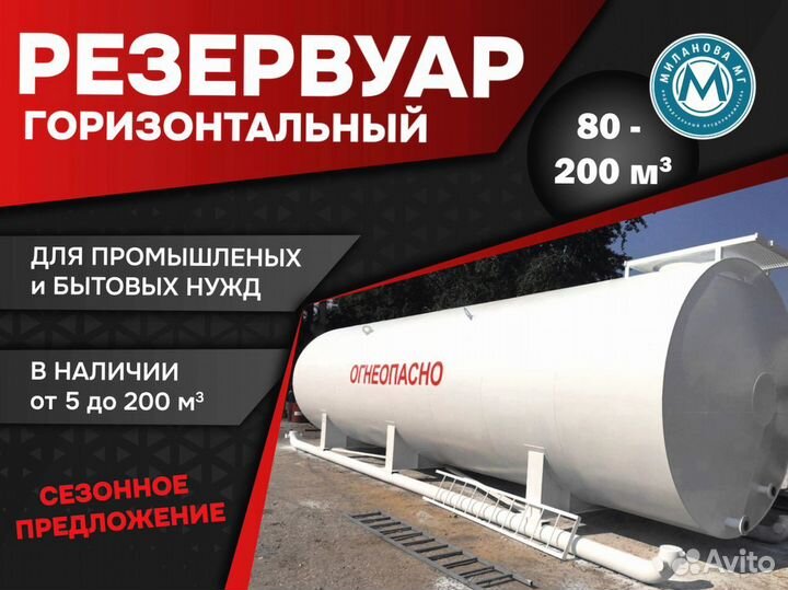 Бункер 80м3. Резервуар