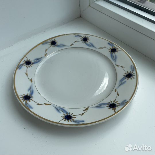 Набор тарелок Барановка фарфор СССР конец 50-х