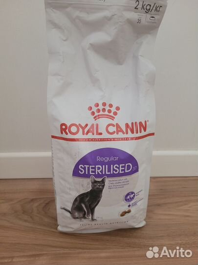 Корм для кошек royal canin sterilised 37 2 кг