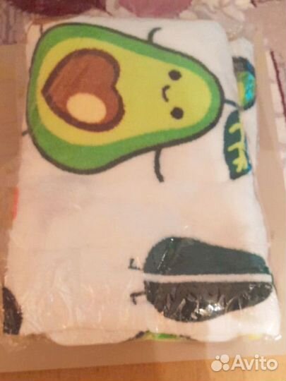 Плед авокадо