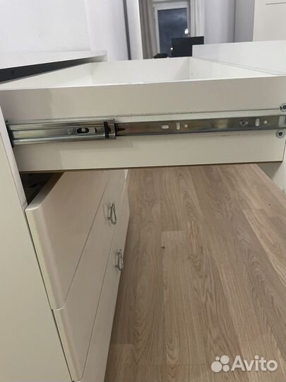 Комод белый глянец