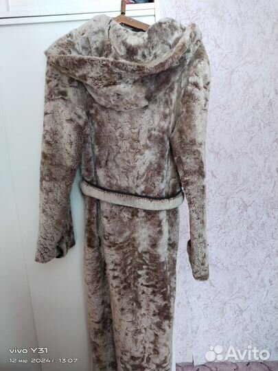 Шуба женская натуральная овчина