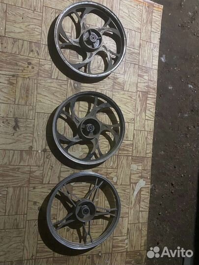 Диски на мопед альфа