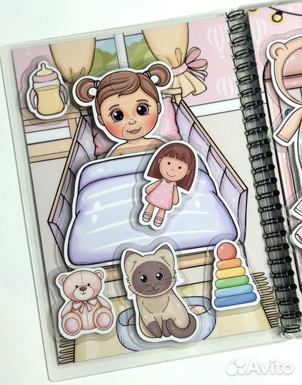 Альбом на липучках 