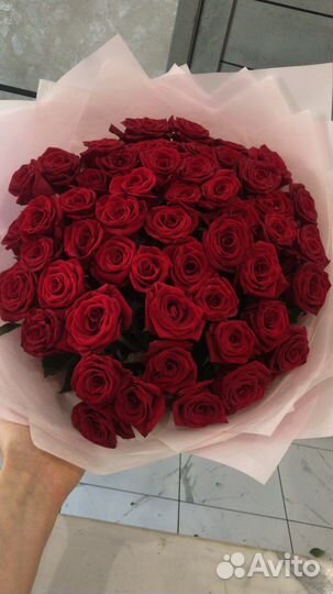 Роза 45см - 90