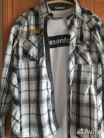 Рубашки на мальчика рост 158-164 см листайте фото