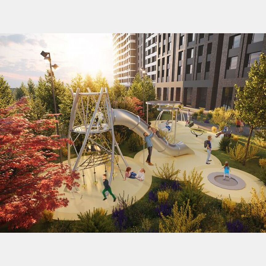 1-к. апартаменты, 54,3 м², 11/11 эт.