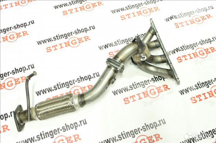 Паук 4-1 Hyundai Solaris 16V 1.6L Stinger sport