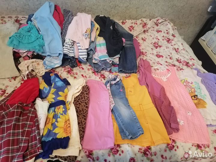 Вещи пакетом на девочку